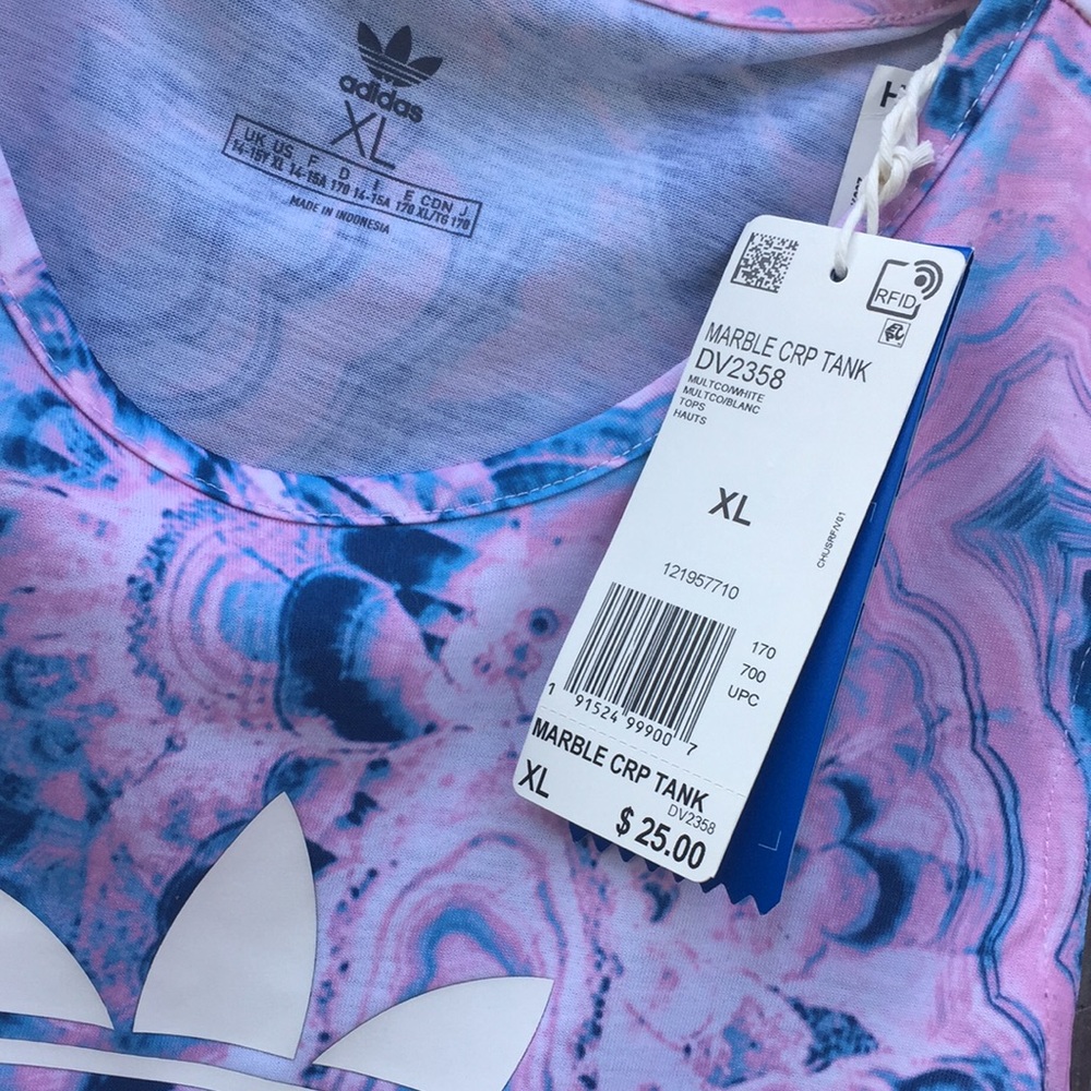 Adidas Crop Top, NWT - Picture 2 of 3